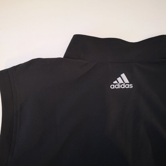 Adidas Men's Sleeveless Grey & Black Straight Fit Size Large Vest - Picture 5 of 10